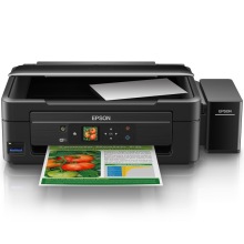 愛(ài)普生（EPSON）L455 墨倉(cāng)式 智能無(wú)線(xiàn)打印機(jī)一體機(jī)(打印 復(fù)印 掃描 云打印 無(wú)線(xiàn)直連）