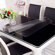 Zisheng PVC waterproof soft glass tablecloth, transparent tablecloth, table cloth, plastic tea table