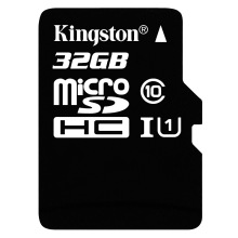 金士頓（Kingston）32GB 80MB/s TF(Micro SD)Class10 UHS-I高速存儲卡