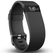 Fitbit Charge HR 智能樂活心率手環(huán) 心率實時監(jiān)測 自動睡眠記錄 來電顯示 運動藍牙手表計步器 黑色 L